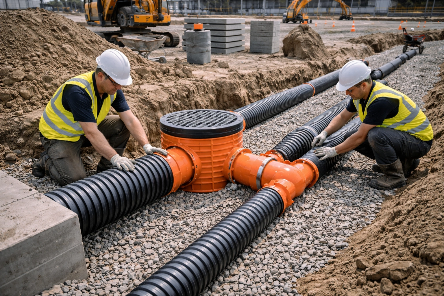 Drainage System Installation