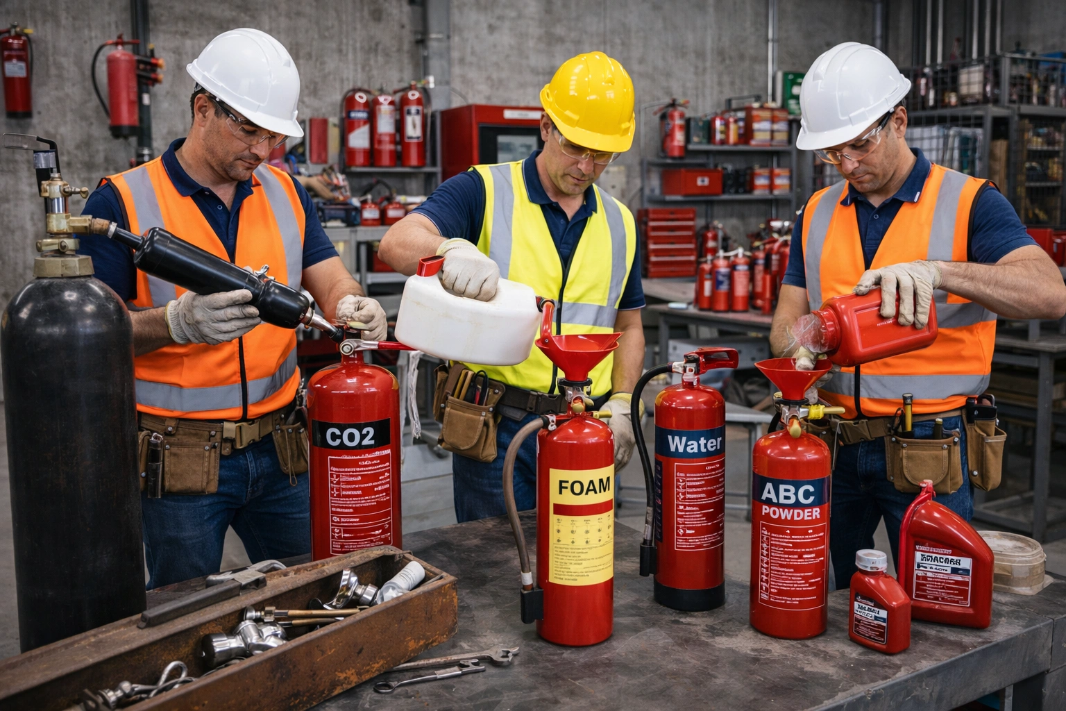 Fire Extinguisher Refilling