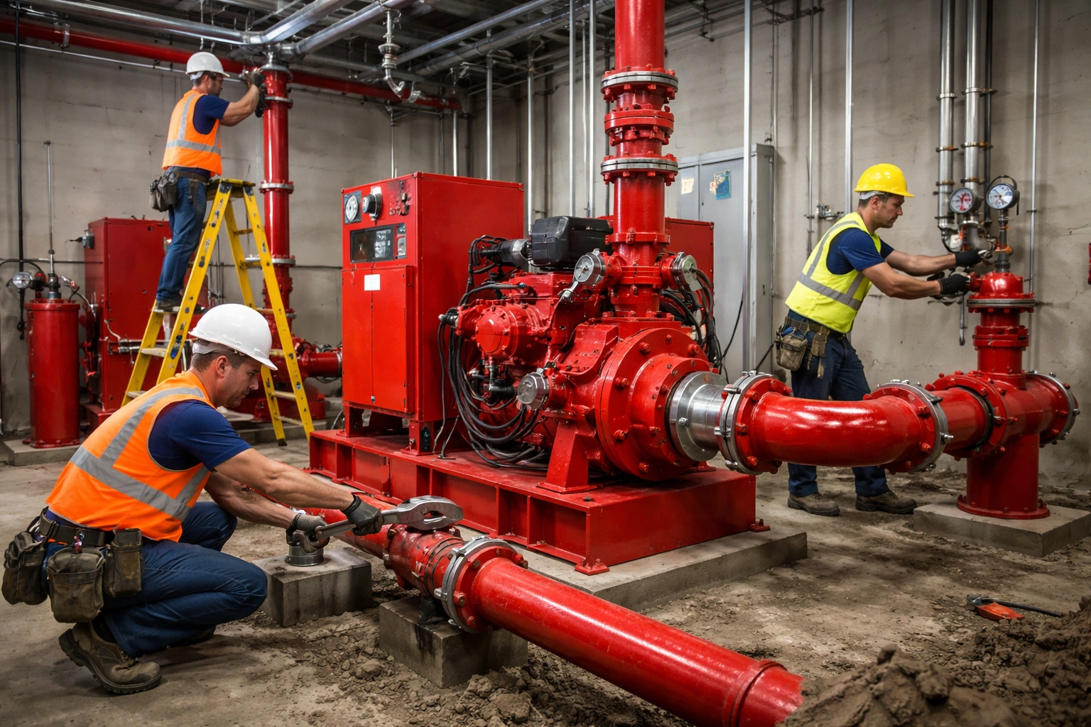 Fire Pump System Installation