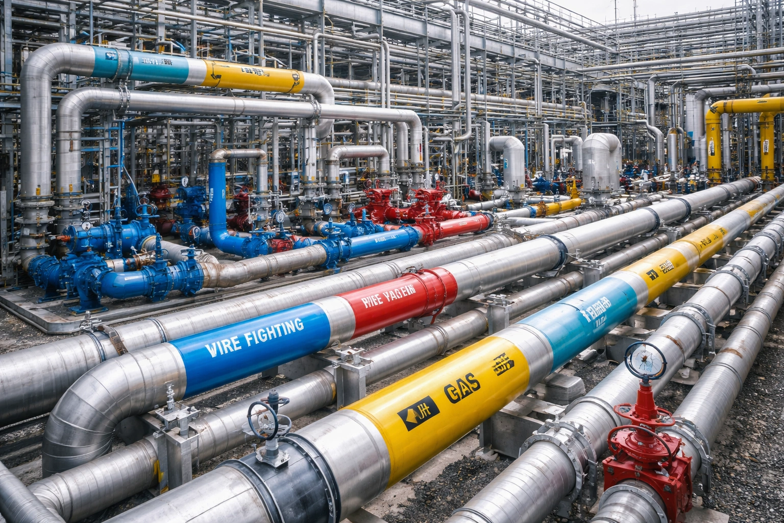 Utilities Pipe Line Plant